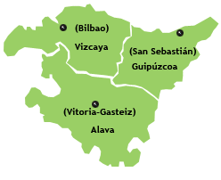 Provincias del pais vasco