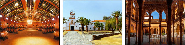Andalusia Cruise - Visits: Jerez, Granada, Isla Minima