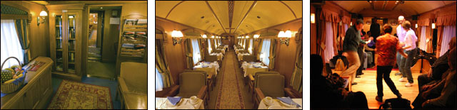 Train Costa Verde Express: Lounge Cars