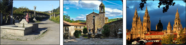 The Portuguese Way of Saint James: the last 112 kilometers